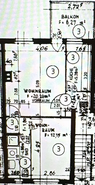 !!! Ruhig gelegene 2-Zimmer-Wohnung mit Balkon !!! — photo 1